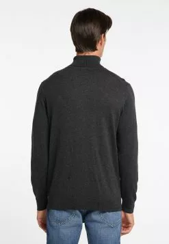 Pulls à Col Roulé Pull-over Homme Gris Foncé -Magasin Vintage Dreimaster c430b5ff80ff9c96e85c1028ce58f4ba