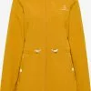 Manteaux De Pluie Manteau Fonctionnel Femme Jaune Dor