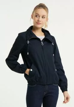 Vestes De Mi-saison Veste Mi-saison Femme Bleu Marine -Magasin Vintage Dreimaster c521a00d4e25fd29a7479f2994eb3a76