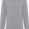 Pulls à Col Rond Pull-over Homme Gris Chiné
