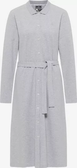 Robes Midi Robe Femme Gris Chiné