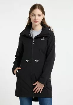 Manteaux De Pluie Manteau Fonctionnel Femme Noir -Magasin Vintage Dreimaster c8157c6cd619c9ea8305fe486100a0fc