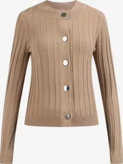 Gilets Cardigan Femme Sable