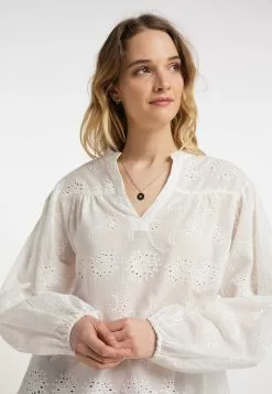 DreiMaster Vintage Hauts Chemisier Femme Blanc 9 DreiMaster Vintage Hauts Chemisier Femme Blanc -Magasin Vintage Dreimaster c93c4d954a8d49a7cdd45763bf02b569