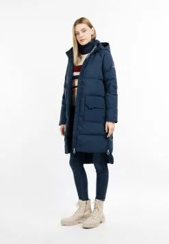 Manteaux Dhiver Manteau D’hiver Femme Marine -Magasin Vintage Dreimaster c96259f8ec46e5c90744730060ced34d