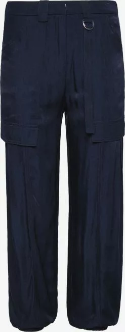 DreiMaster Vintage Pantalons Cargo Effilé Pantalon Cargo Femme Saphir