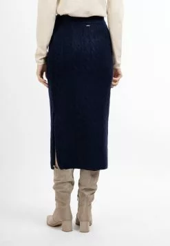 DreiMaster Vintage Jupes Midi Jupe Femme Marine 7 DreiMaster Vintage Jupes Midi Jupe Femme Marine -Magasin Vintage Dreimaster cb74ab2b52b54e9f45093f02c54863e8