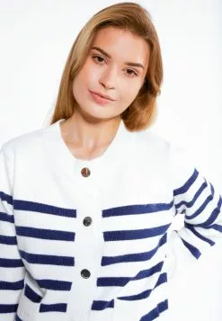 Gilets Cardigan Palpito Femme Marine / Blanc Cassé 7 Gilets Cardigan Palpito Femme Marine / Blanc Cassé -Magasin Vintage Dreimaster ccadcbf5ca72ab2e44e5e2c65893061c