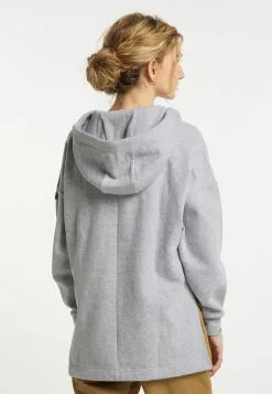 DreiMaster Vintage Pulls à Capuche Pull-over Femme Gris Clair -Magasin Vintage Dreimaster cdedf344f65620e84ba13e5d00974c72