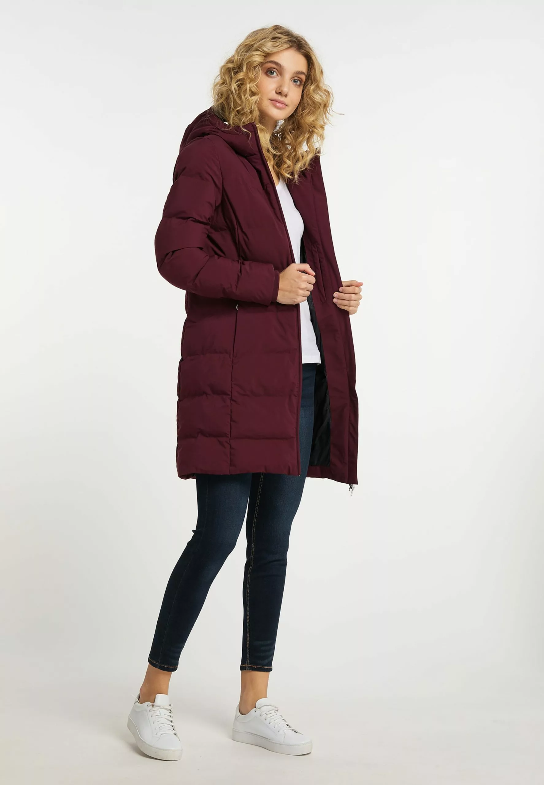 Manteaux Dhiver Manteau D’hiver Femme Bordeaux 4 Manteaux Dhiver Manteau D’hiver Femme Bordeaux – Image 4