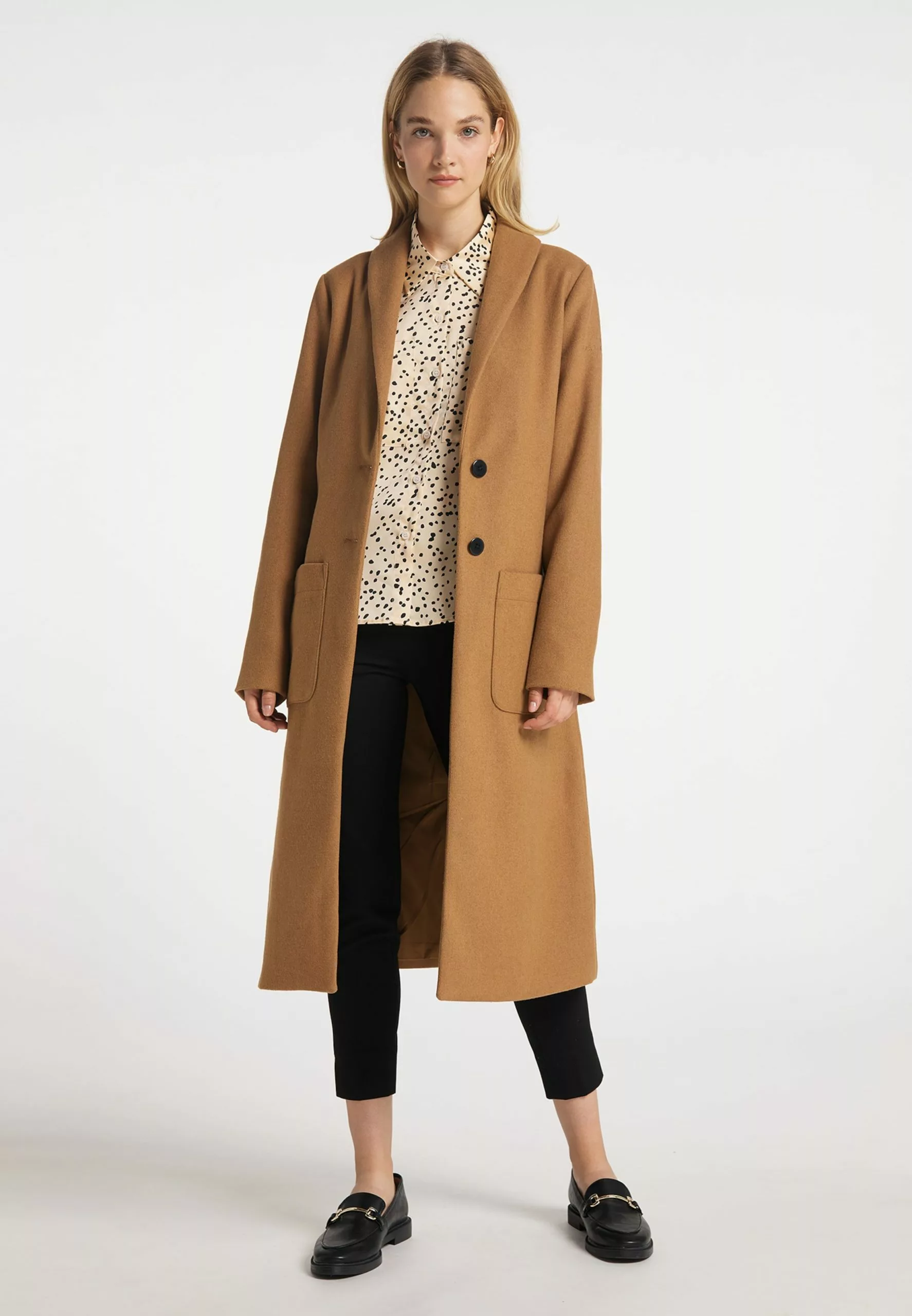 Manteaux De Mi-saison Manteau Mi-saison Femme Cognac 4 Manteaux De Mi-saison Manteau Mi-saison Femme Cognac – Image 4