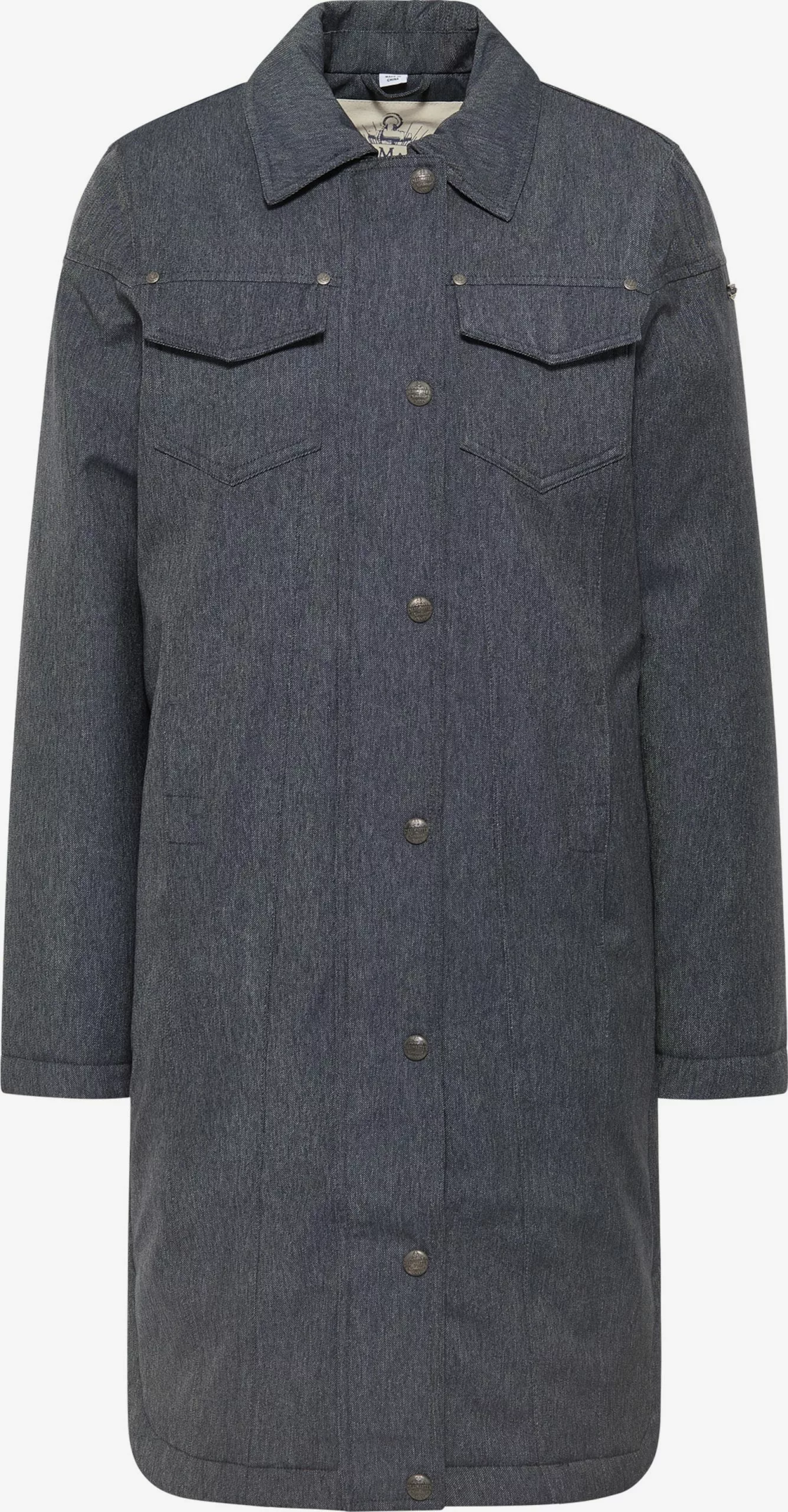 DreiMaster Vintage Manteaux Dhiver Manteau D’hiver Femme Bleu 1 DreiMaster Vintage Manteaux Dhiver Manteau D’hiver Femme Bleu