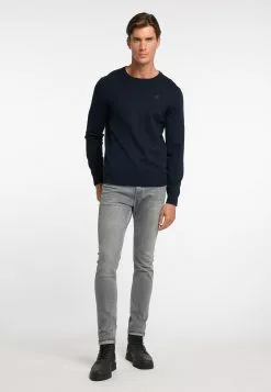 Pulls à Col Rond Pull-over Homme Bleu Marine -Magasin Vintage Dreimaster d021616db32d675cf9370b97d16838a6