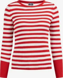 Pulls Maille Fine Pull-over Palpito Femme Rouge