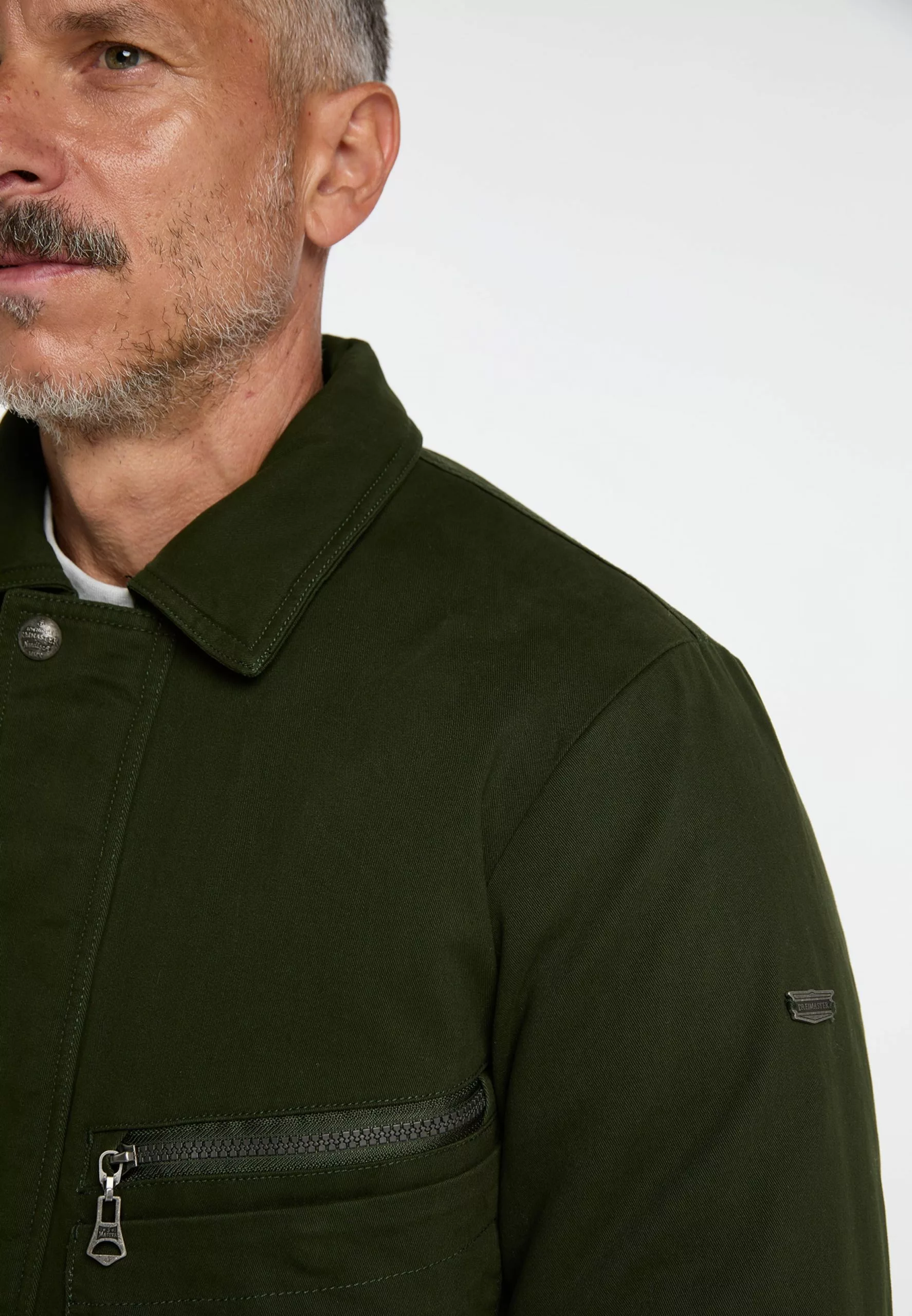 DreiMaster Vintage Vestes De Mi-saison Veste Mi-saison Imane Homme Vert Foncé 5 DreiMaster Vintage Vestes De Mi-saison Veste Mi-saison Imane Homme Vert Foncé – Image 5