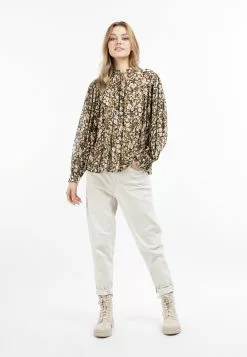 DreiMaster Vintage Hauts Chemisier Femme Marron -Magasin Vintage Dreimaster d2921e32769bbd4714a7155128dd91d9