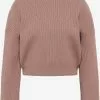 Pulls Maille Fine Pull-over Femme Poudre