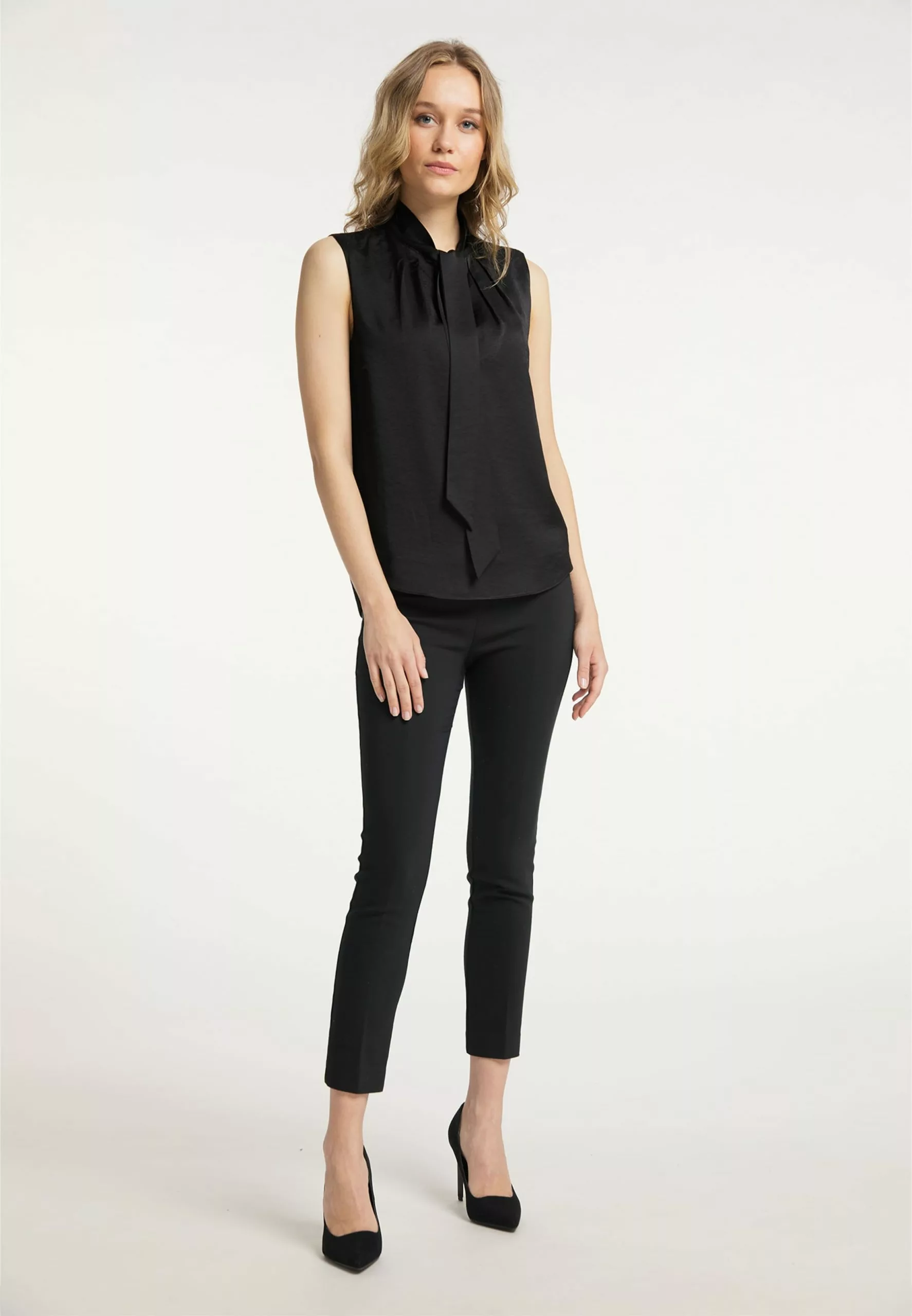 Blouses Chemisier Femme Noir 4 Blouses Chemisier Femme Noir – Image 4