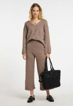 DreiMaster Vintage Pulls Maille Fine Pull-over Femme Marron 8 DreiMaster Vintage Pulls Maille Fine Pull-over Femme Marron -Magasin Vintage Dreimaster d6c6ab582eeaf3a1389c12581e605df0