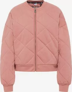 DreiMaster Vintage Sweats Zippés Veste De Survêtement Femme Rose