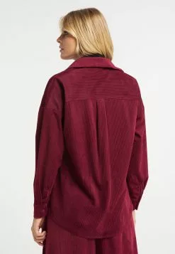 Vestes De Mi-saison Veste Mi-saison Femme Rouge Rubis -Magasin Vintage Dreimaster d7b719af26d243ebe7dd57c0671a8507