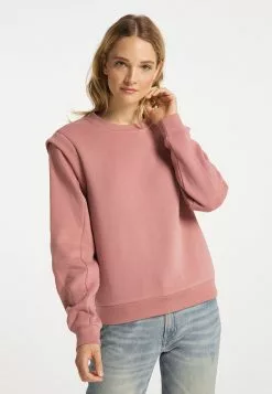 DreiMaster Vintage Sweats Sweat-shirt Femme Rose -Magasin Vintage Dreimaster d7d380d7ba0f2d73c577a13bb6b9bf44