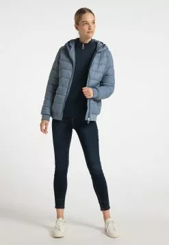 Vestes De Mi-saison Veste Mi-saison Femme Bleu -Magasin Vintage Dreimaster d82badec068e2e606773fe49fc6cc91b