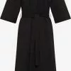 Robes Fluides Robe-chemise Femme Noir