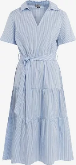 Robes Midi Robe Femme Bleu Clair