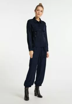 DreiMaster Vintage Pantalons Cargo Effilé Pantalon Cargo Femme Saphir 8 DreiMaster Vintage Pantalons Cargo Effilé Pantalon Cargo Femme Saphir -Magasin Vintage Dreimaster da431f61a2a623359a741608d108e905