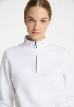 Sweats Sweat-shirt Femme Blanc -Magasin Vintage Dreimaster db0bf8e2f2c75b211ecef78f1fb87062