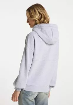 DreiMaster Vintage Sweats à Capuche Sweat-shirt Femme Gris Chiné -Magasin Vintage Dreimaster dba8f0de3cb7842778dd7422800cb068