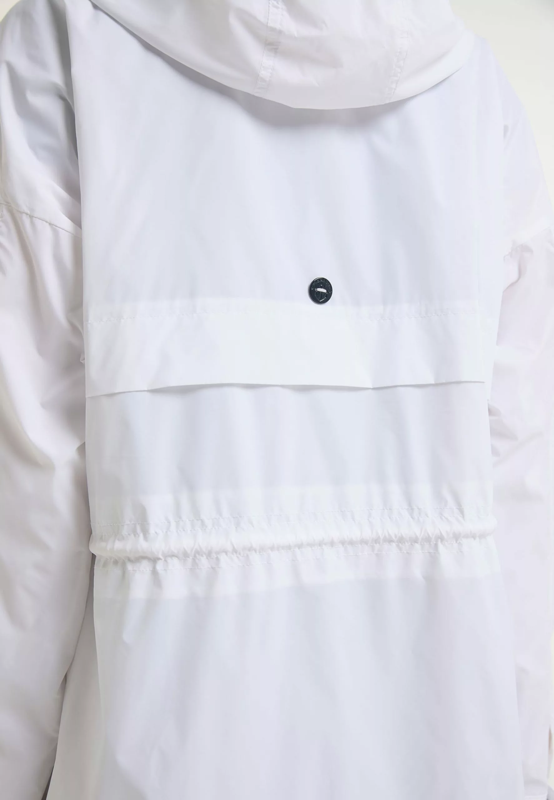 Parkas Parka Mi-saison Femme Blanc 5 Parkas Parka Mi-saison Femme Blanc – Image 5