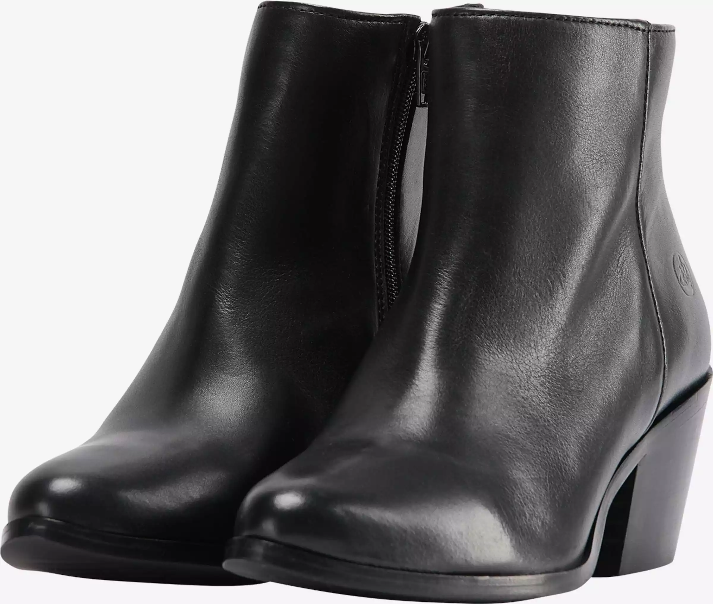 DreiMaster Vintage Bottines Basses Bottines Femme Noir 2 DreiMaster Vintage Bottines Basses Bottines Femme Noir – Image 2