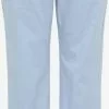 Pantalons En Toile Coupe Slim Pantalon Femme Bleu Clair