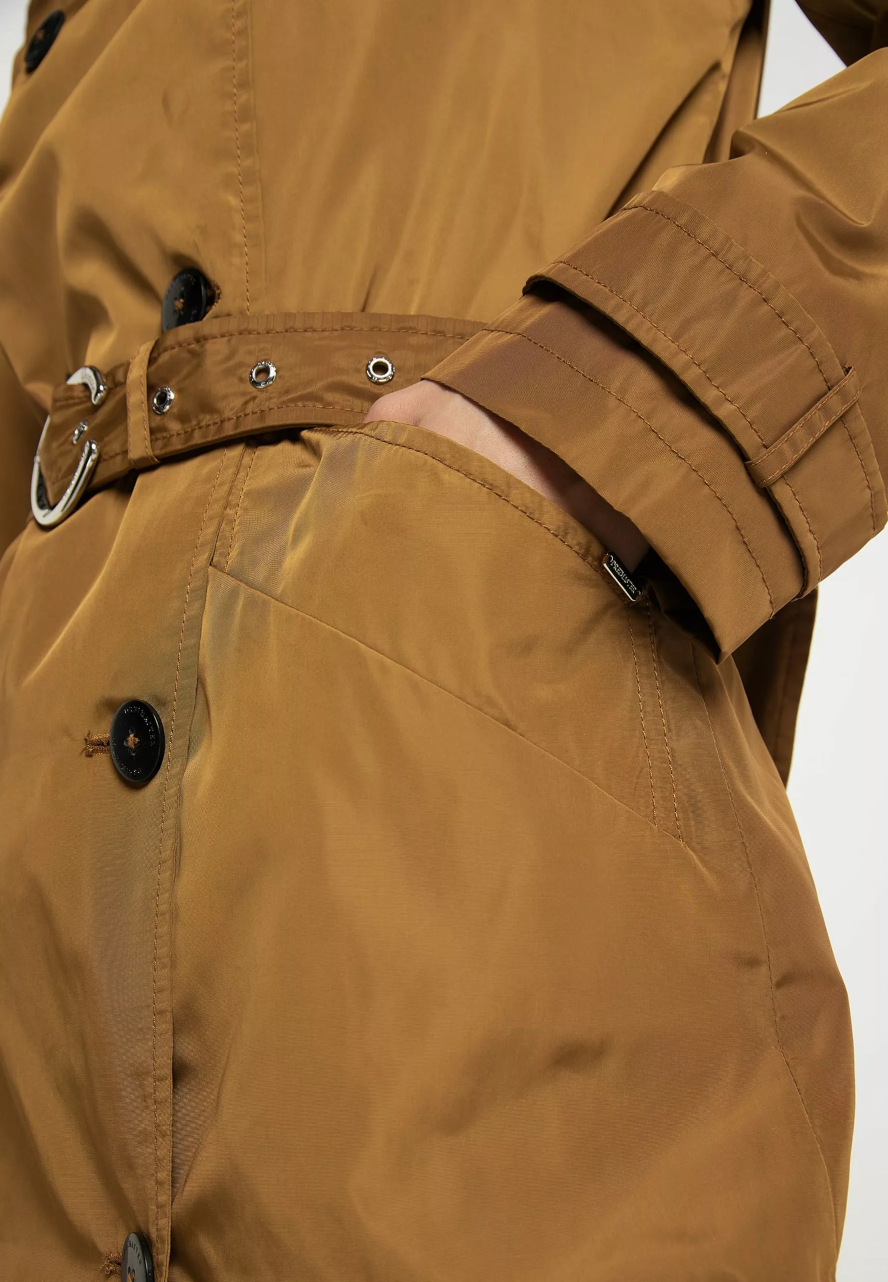 Trenchs Manteau Mi-saison Femme Marron 5 Trenchs Manteau Mi-saison Femme Marron – Image 5