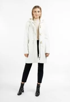 Dufflecoats Manteau Mi-saison Femme Blanc Cassé -Magasin Vintage Dreimaster df68d8672e7899f9a78de54c1648bc29