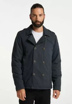 DreiMaster Vintage Vestes De Mi-saison Veste Mi-saison Homme Bleu Nuit -Magasin Vintage Dreimaster e04b7336e11a451eeab06ccbe9957b05