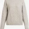 DreiMaster Vintage Pulls Maille Fine Pull-over Zitha Femme Beige Chiné