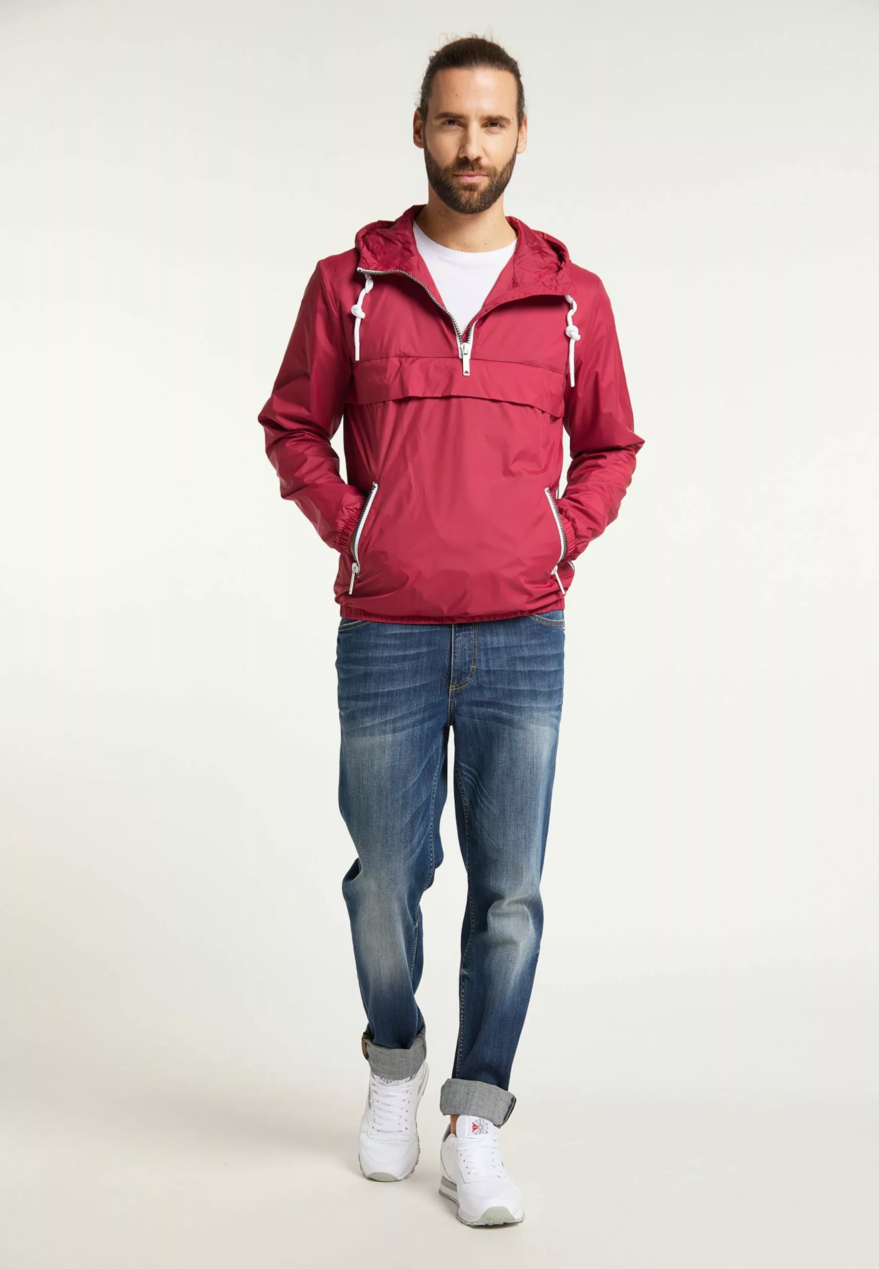 Vestes De Mi-saison Veste Mi-saison Homme Rouge 4 Vestes De Mi-saison Veste Mi-saison Homme Rouge – Image 4