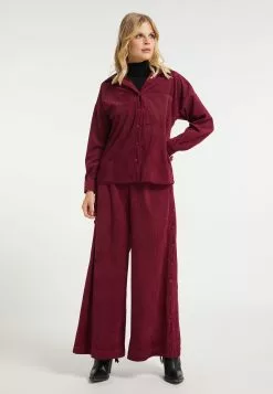 Vestes De Mi-saison Veste Mi-saison Femme Rouge Rubis -Magasin Vintage Dreimaster e39b2d7084dd2cbbedb37fec4117962f