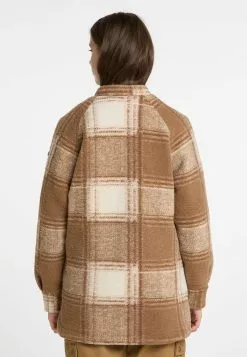 DreiMaster Vintage Vestes De Mi-saison Veste Mi-saison Femme Camel -Magasin Vintage Dreimaster e41835b51ac43314ddbdf6fb38df8483