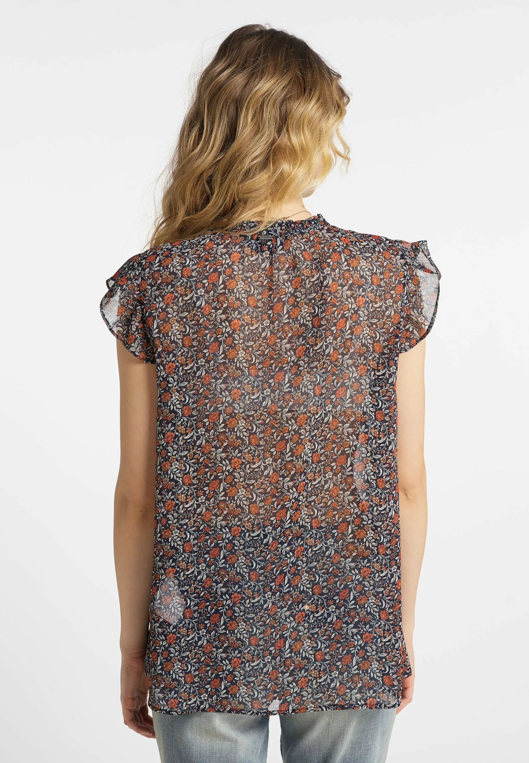 DreiMaster Vintage Blouses à Manches Courtes Chemisier Femme Mélange De Couleurs 3 DreiMaster Vintage Blouses à Manches Courtes Chemisier Femme Mélange De Couleurs – Image 3