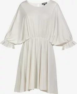 DreiMaster Vintage Robes Dété Robe D’été Femme Blanc