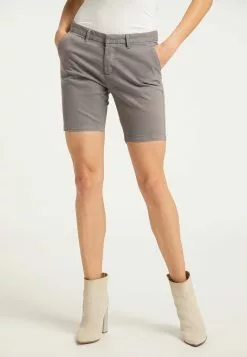 DreiMaster Vintage Shorts Coupe Slim Pantalon Femme Taupe -Magasin Vintage Dreimaster e5b52c06969985403cf87fe60ca67ae7