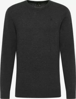 Pulls à Col Rond Pull-over Homme Anthracite