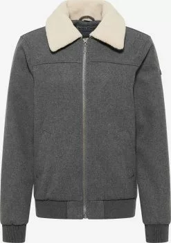 DreiMaster Vintage Vestes De Mi-saison Veste Mi-saison Homme Gris Chiné