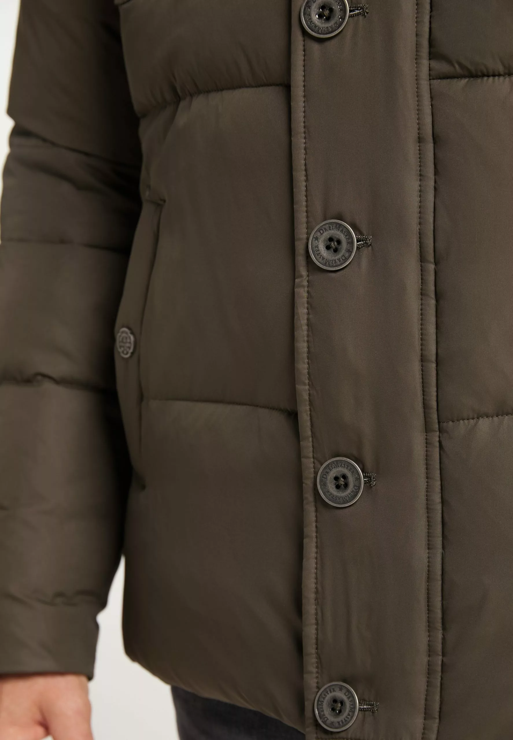DreiMaster Vintage Vestes Dhiver Veste D’hiver Homme Kaki 5 DreiMaster Vintage Vestes Dhiver Veste D’hiver Homme Kaki – Image 5