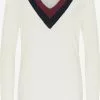 Pulls Maille Fine Pull-over Femme Blanc
