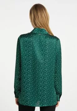 Chemisiers Chemisier Femme Vert Foncé -Magasin Vintage Dreimaster e9a7efdf08fa9807c3a6b9b97a8fbe29